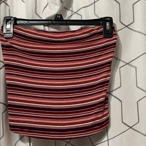 striped American Eagle tube top